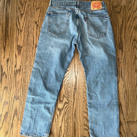 Levi's Men's 505 Jeans W33 L30 Medium Wash - Picture 2 of 6